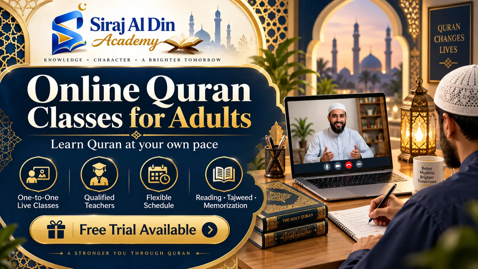Online Quran Classes for Adults